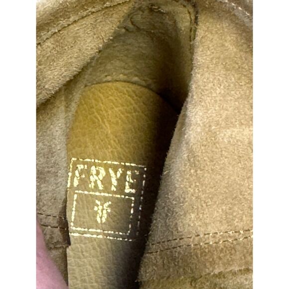 FRYE Ilana Fringe Short Bootie Sand Suede, Sz 8B - Picture 10 of 11